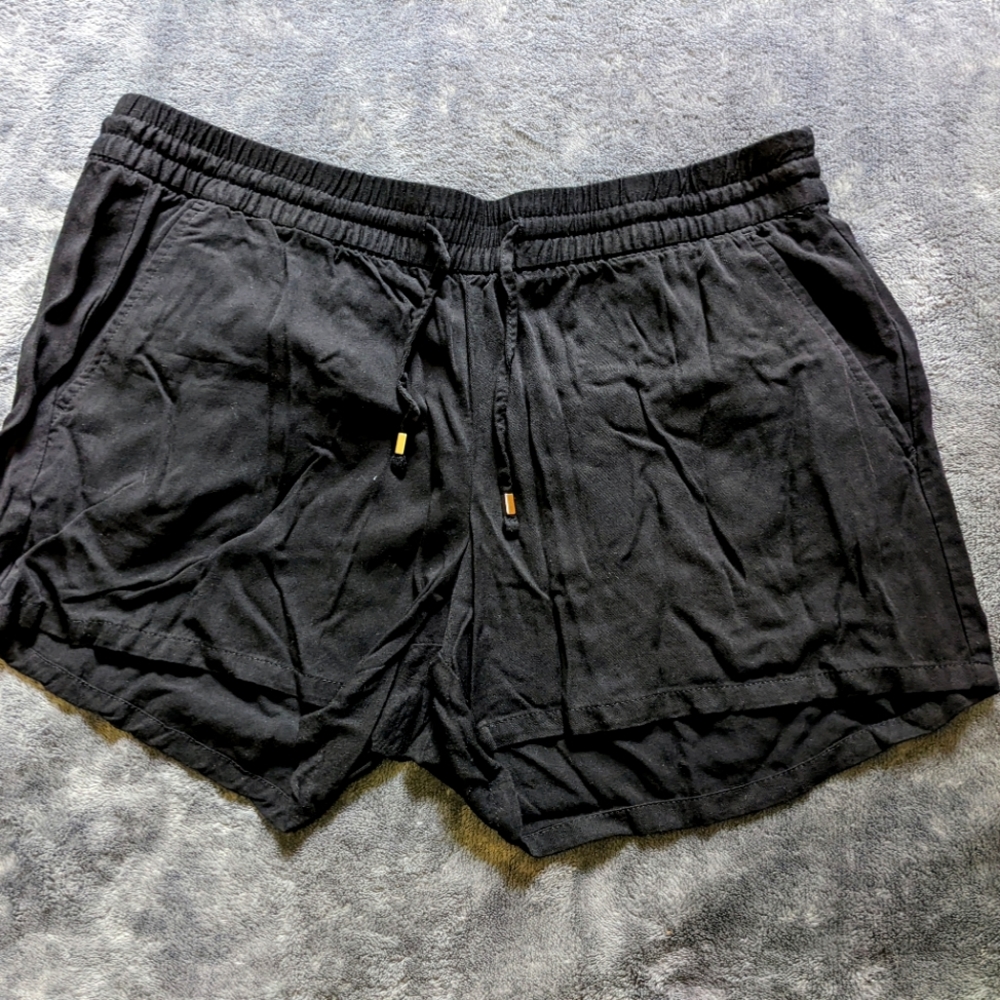 Black Lightweight Shorts